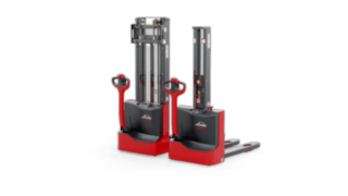 Transpaleții electrici pentru înălțimi mari de ridicare ML10, MM10 și MM10i de la Linde Material Handling