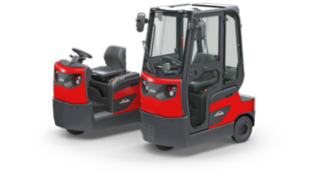 Echipamente de tractare P60 – 80 cu scaun pentru operatori și echipamente cu platformă W08, de la Linde Material Handling