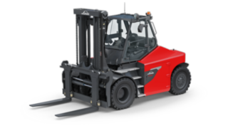 Stivuitoarele electrice pentru sarcini mari E100 – E180, de la Linde Material Handling.