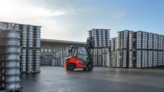 Stivuitoarele diesel H35 de la Linde Material Handling