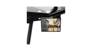 Stivuitoare cu catarg retractabil de la Linde MH cu afișaj multifuncțional de 7 inch