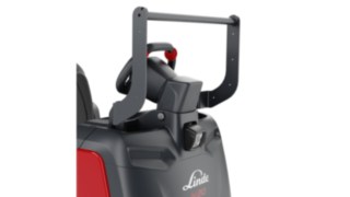 Imagine de detaliu al unui echipament de selectare a comenzilor cu suport pentru accesorii