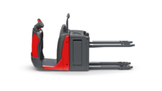 Selectorul de comenzi N16 Li, de la Linde Material Handling Selectorul de comenzi N16 Li de la Linde Material Handling ajustează poziția furcii la înălțimea încărcăturii.