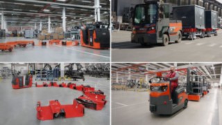 Videoclip cu diferite trenuri logistice de la Linde Material Handling