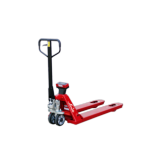Transpaletul manual Linde M25 Scale+ , pentru ridicare la înălțimi reduse