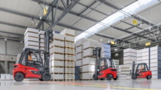 Coeficient optim de utilizare a flotei prin intermediul connect:charger de la Linde Material Handling