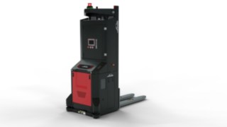 Un transpalet pentru înălțimi mari I-MATIC CF compatibil cu depozitele frigorifice de la Linde Material Handling