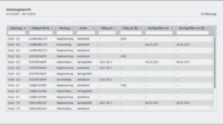 Raport de întreținere în software-ul de management al flotei de la Linde Material Handling Raport de întreținere în software-ul de management al flotei de la Linde Material Handling