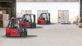 Echipamente de pe noua platformă de stivuitoare cu contragreutate, de la Linde Material Handling