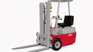 Primul stivuitor electric de la Linde Material Handling