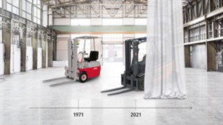 Dezvoltarea stivuitorului electric de la Linde Material Handling