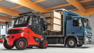 Stivuitorul electric E60 – E80, de la Linde Material Handling