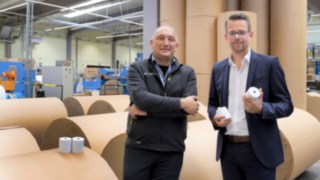 Daniel Werner și Christoph Ettel de la Franz Veit GmbH