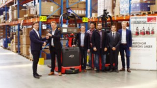 L-MATIC, de la Linde Material Handling, este pus în funcțiune la HOLTER