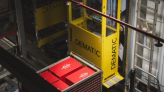 Un sistem automat de operare a rafturilor