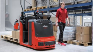 Opțiunea semiautomată (SA) pentru selectoarele de comenzi de la Linde Material Handling 