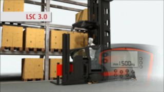 Sistemul asigură o manipulare mai rapidă și o siguranță mai mare. Videoclip despre Linde System Control (LSC)