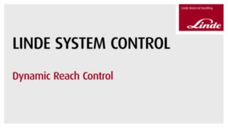 Videoclip despre sistemul Dynamic Reach Control, de la Linde Material Handling