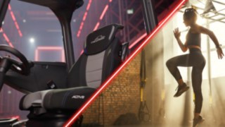 Scaun confortabil în stivuitorul electric de la Linde Material Handling
