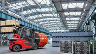 Stivuitoare pe gaz de la Linde Material Handling