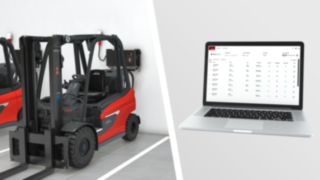 Connect:charger colectează date la încărcător. connect:charger de la Linde Material Handling